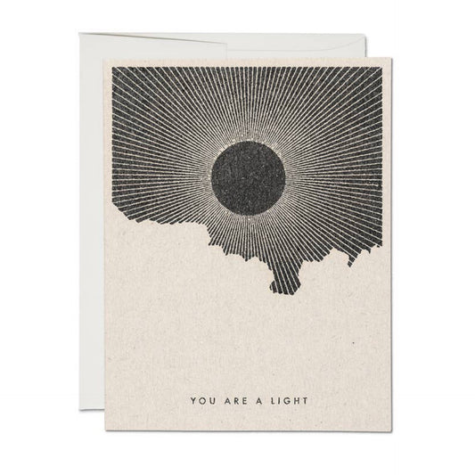 You Are A Light Card
