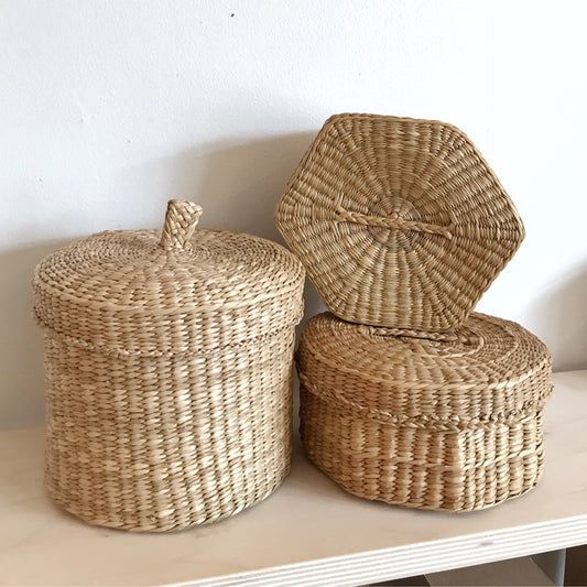 Woven Grass Box Collection