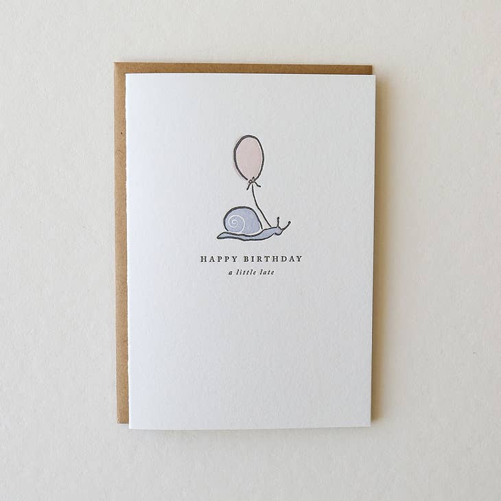 Happy Belated Card