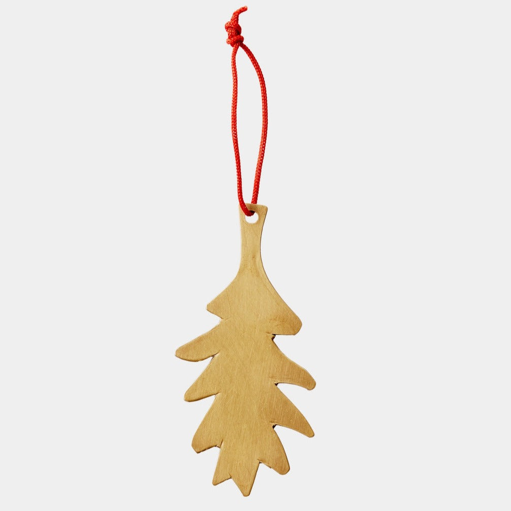 20% OFF: Brass Leaf Ornament