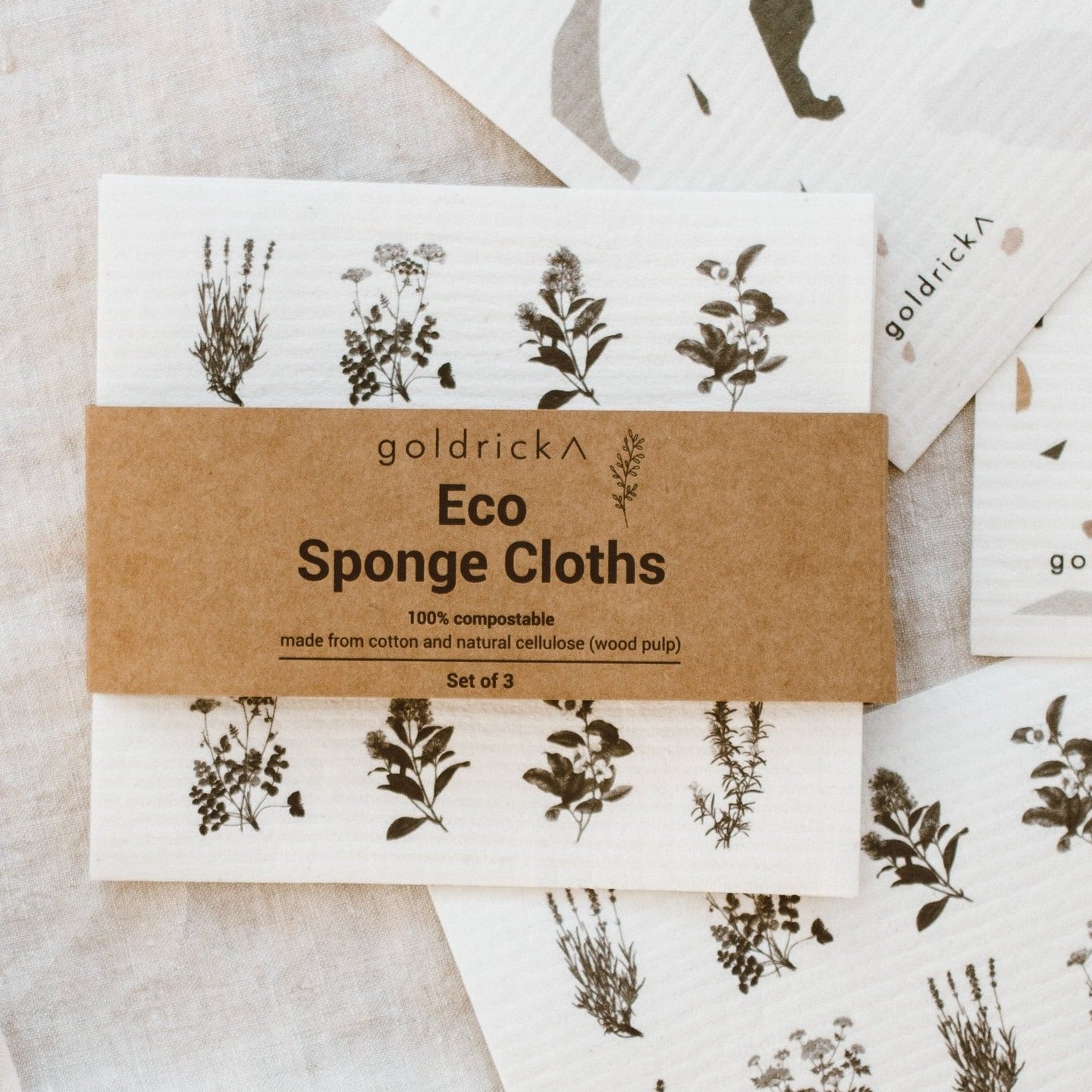 Swedish Sponge Cloths (Pack of 4)