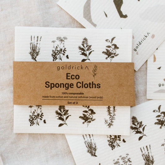 Swedish Sponge Cloths (Pack of 4)