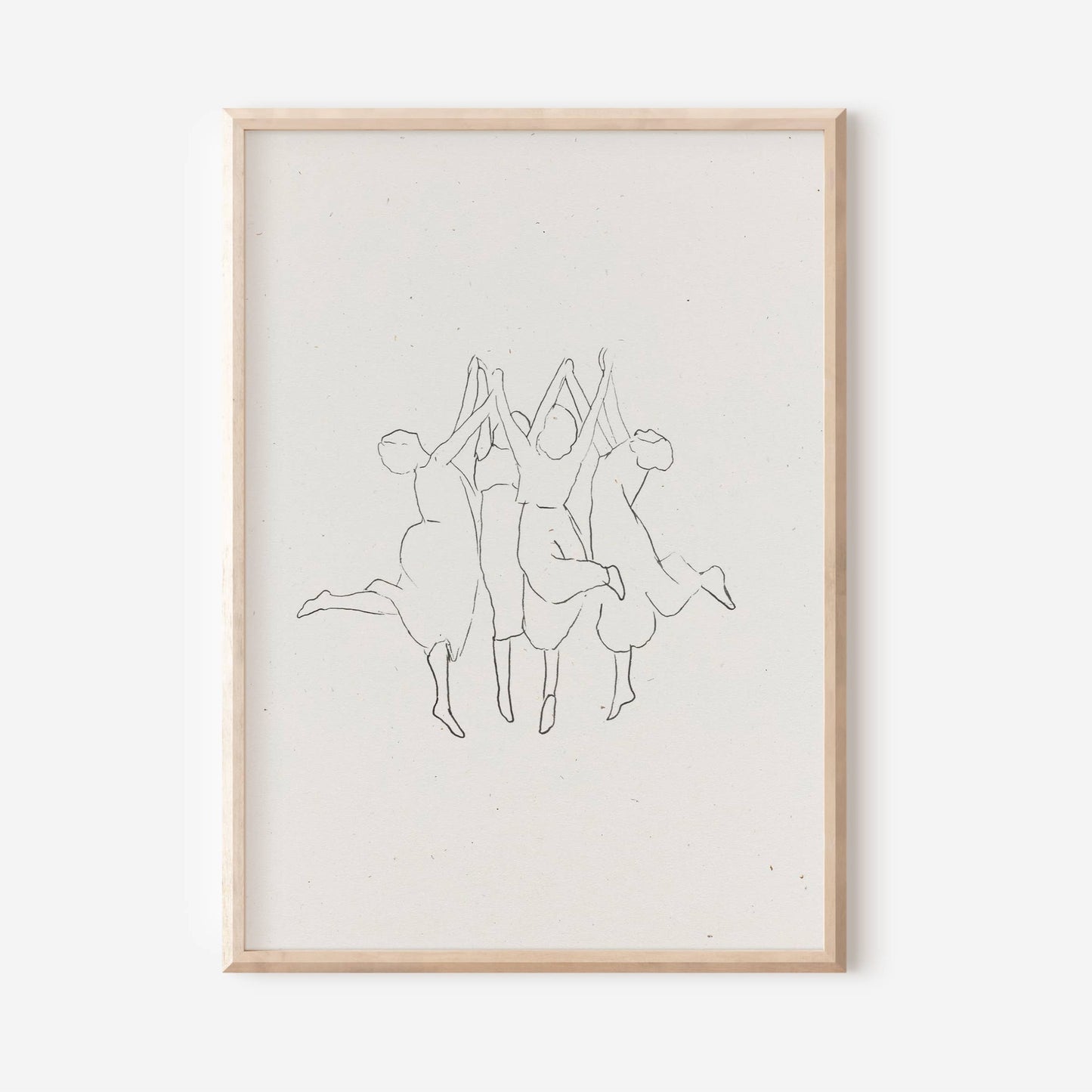 "Girl's Night Out" Art Print (8.5 x 11)