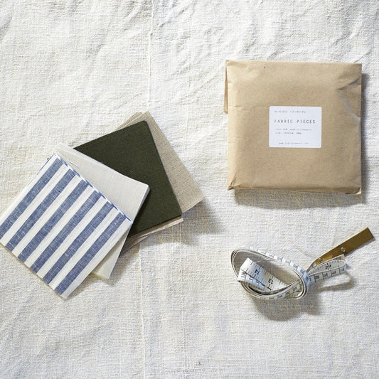 Linen Fabric Pieces: 100g