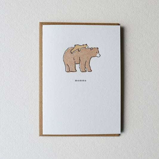 Momma Bear Card