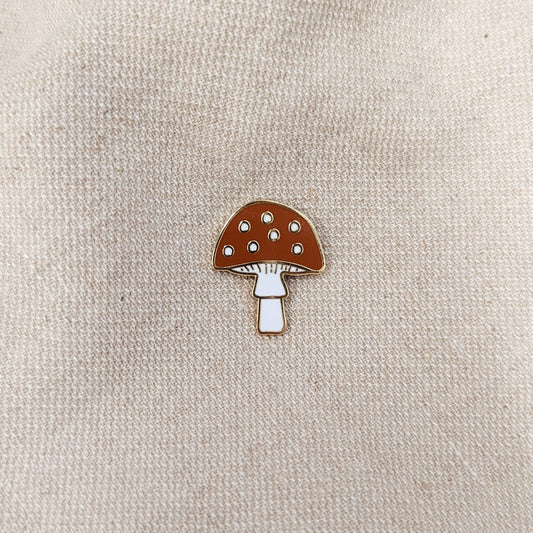 Mushroom Enamel Pin