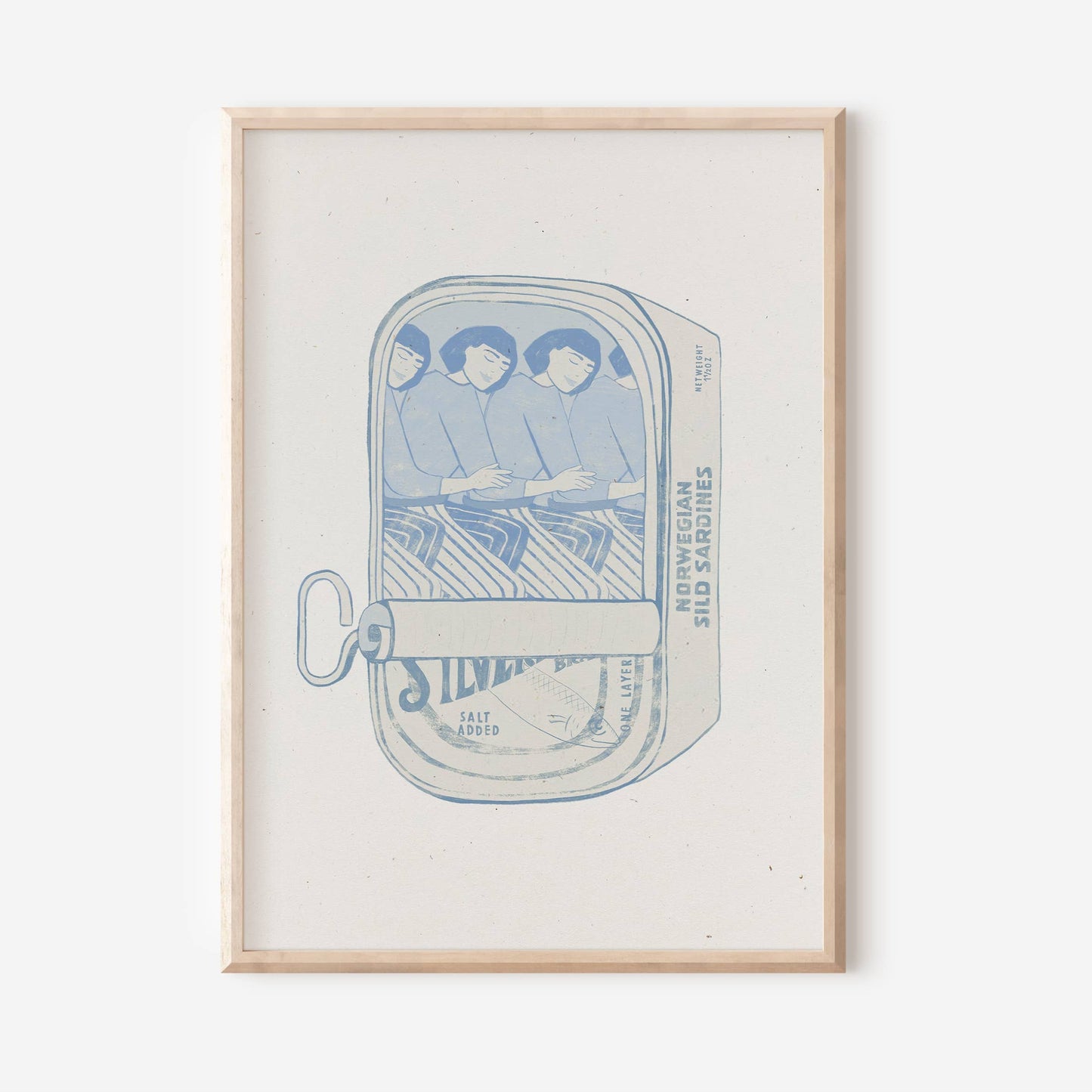 "Nap Time" Art Print (8.5 x 11)