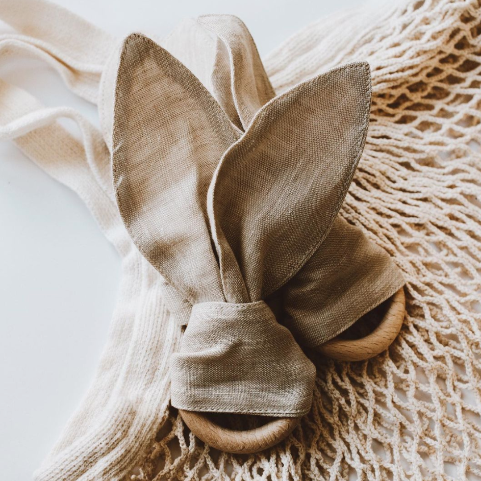 Natural Linen Teether