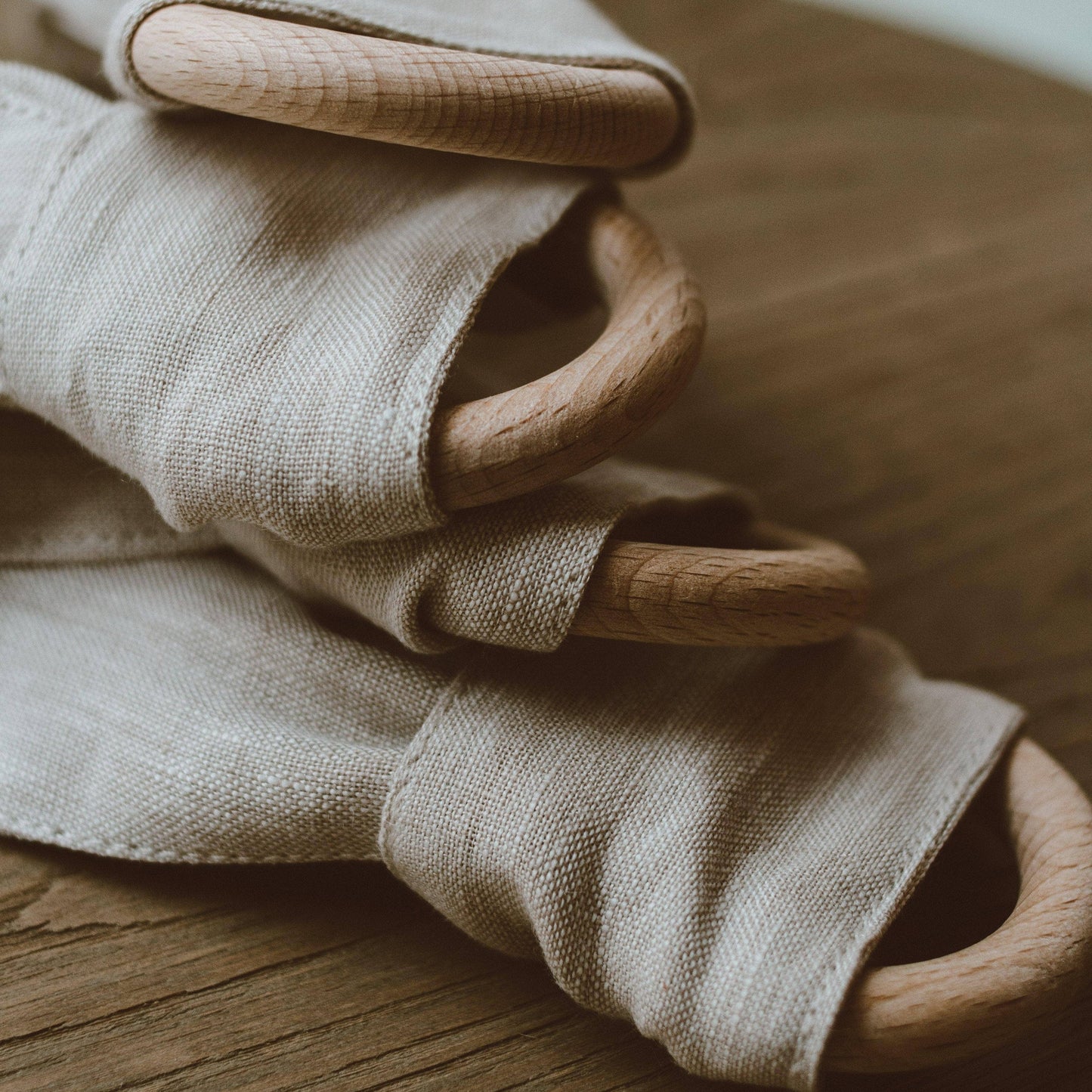 Natural Linen Teether
