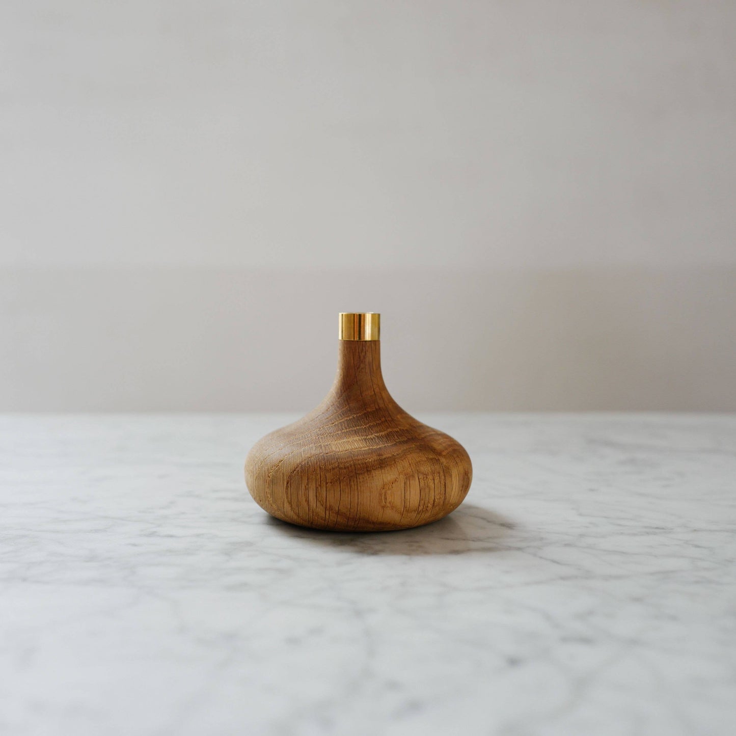OVO Oak Candle Holder