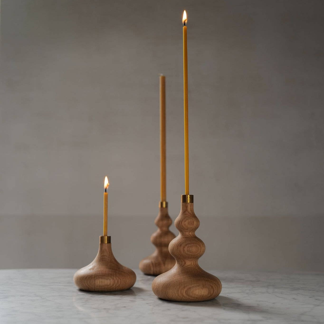 TREE Oak Candlestick Holder