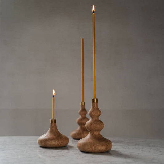 TREE Oak Candlestick Holder