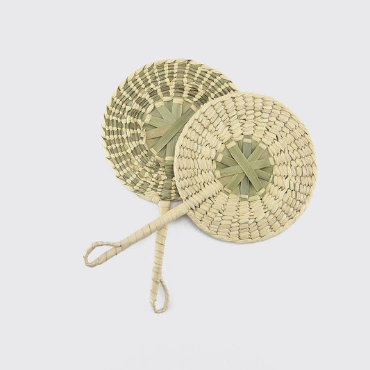 Woven Palm Fan