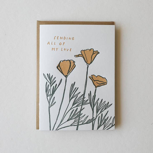 Poppies Card