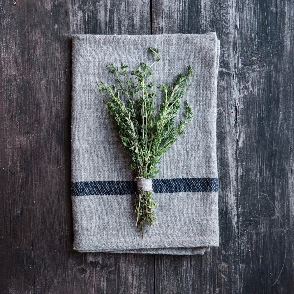 Thick Linen Kitchen Cloth / Towel, Choose Style