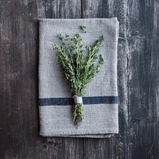 Thick Linen Kitchen Cloth / Towel, Choose Style