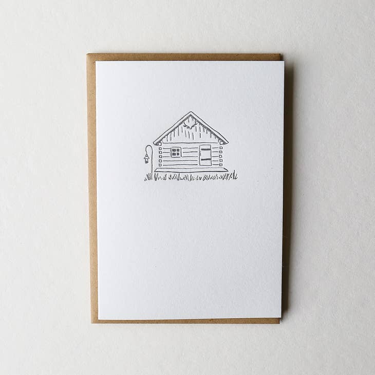 Tiny Cabin Card