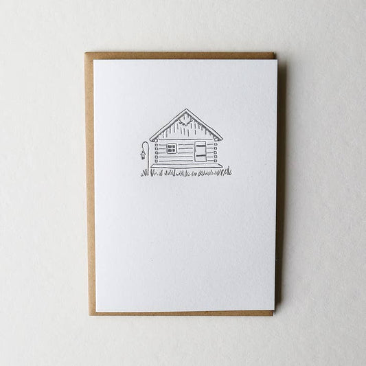Tiny Cabin Card