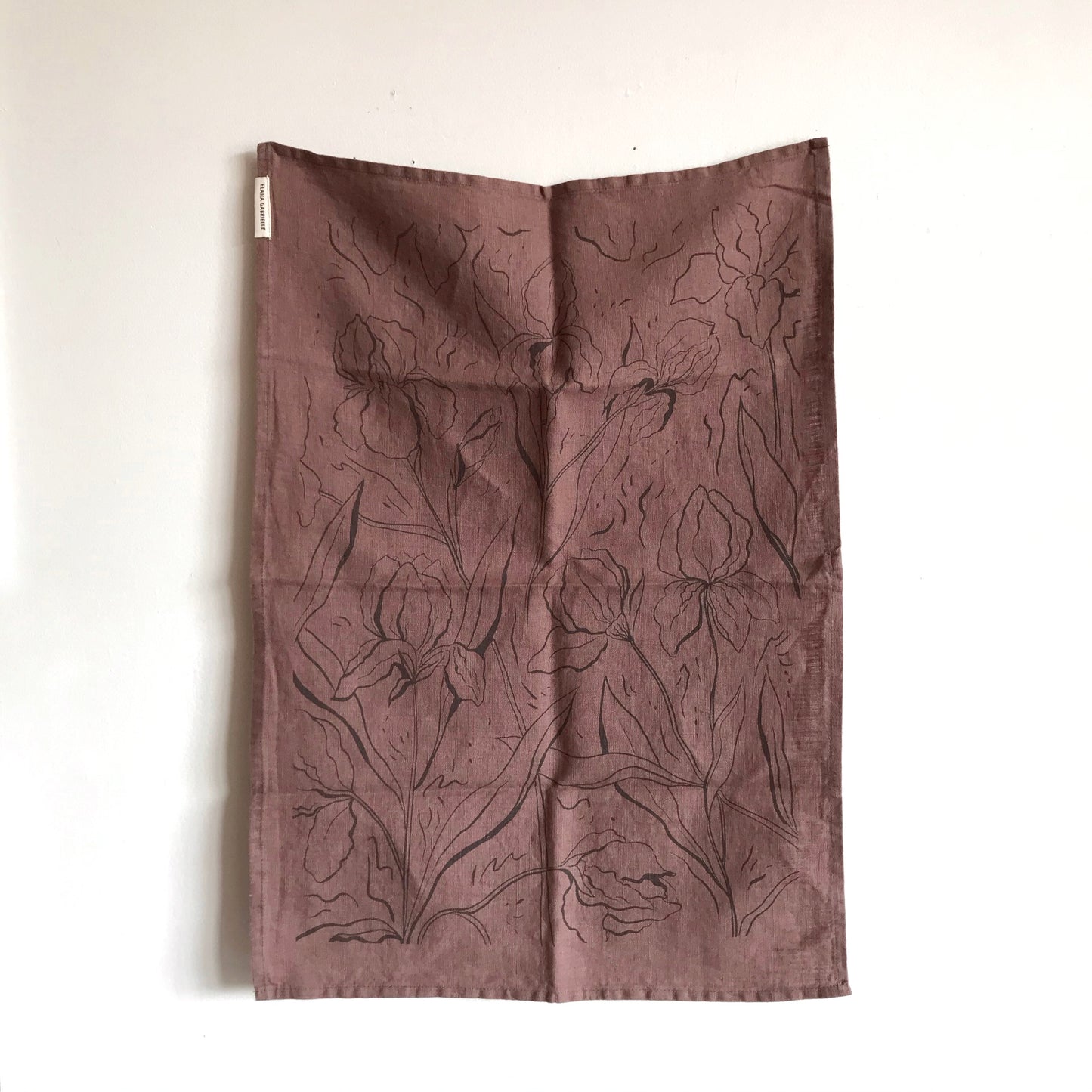 Iris Linen Tea Towel