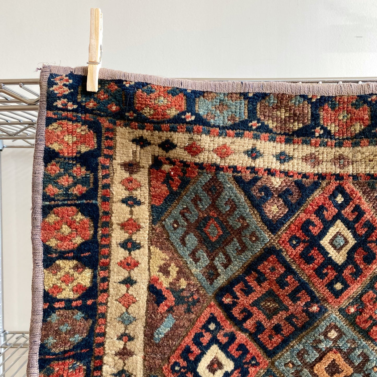 Antique Hand-knotted Persian Textile Hanging / Rug
