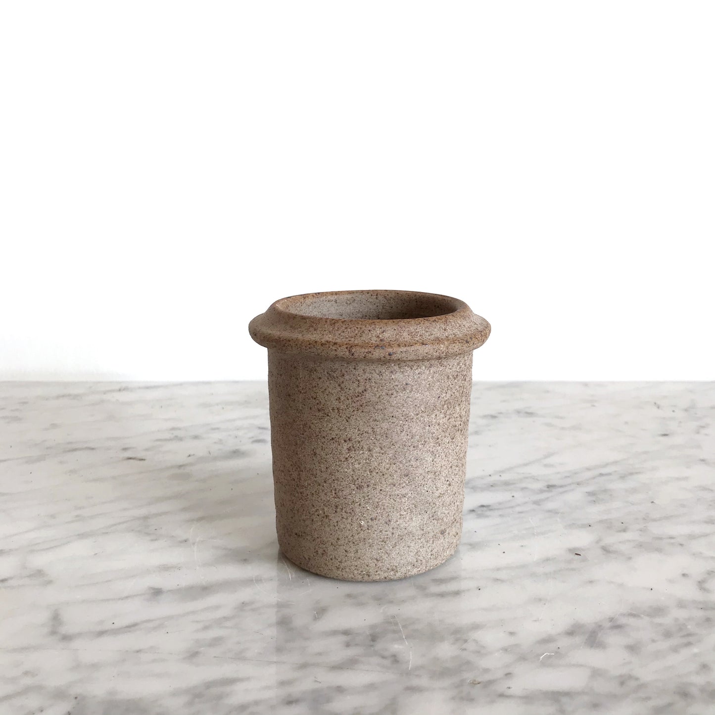 Found Handcrafted Pottery Cup