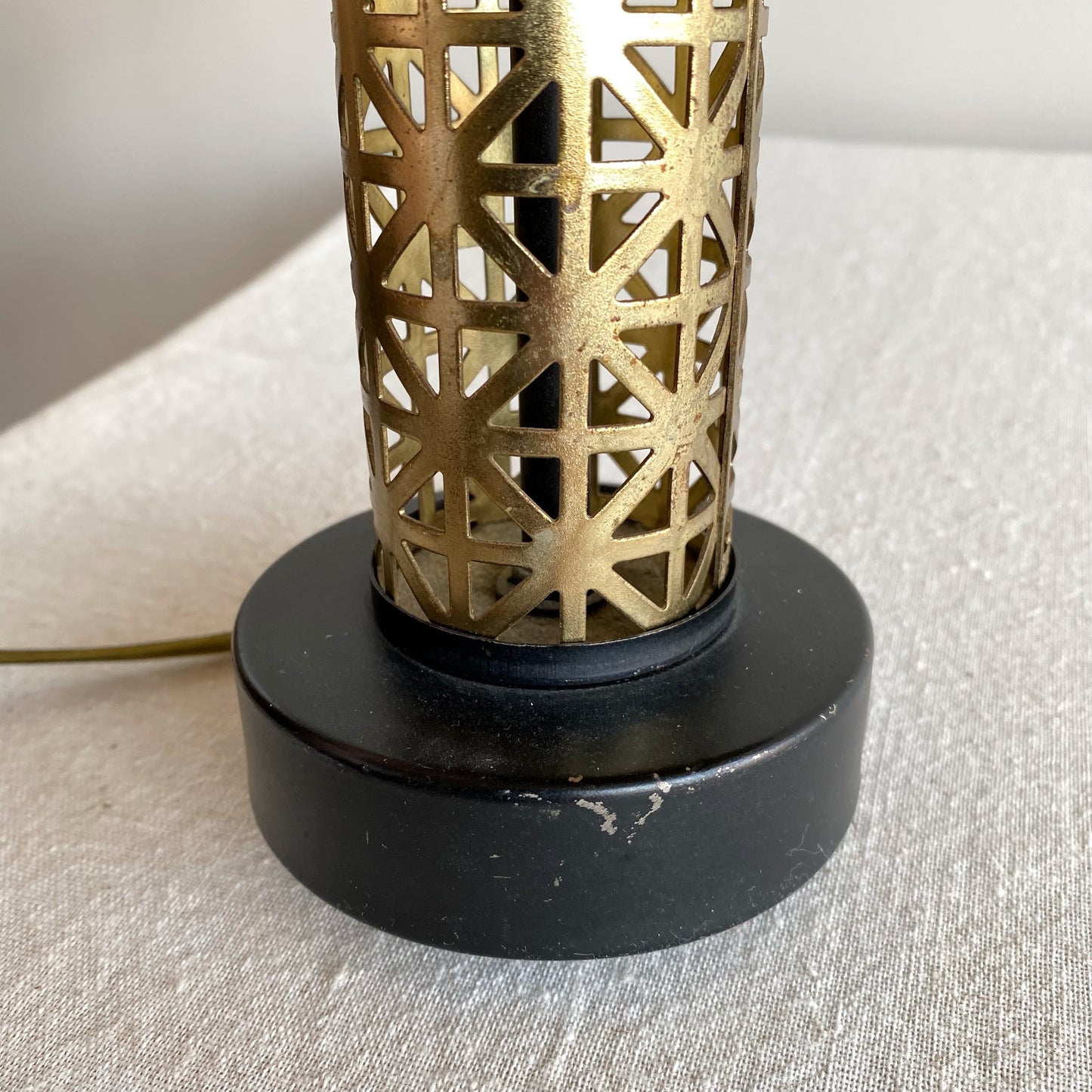 Pair of Vintage Atomic Era Lamps