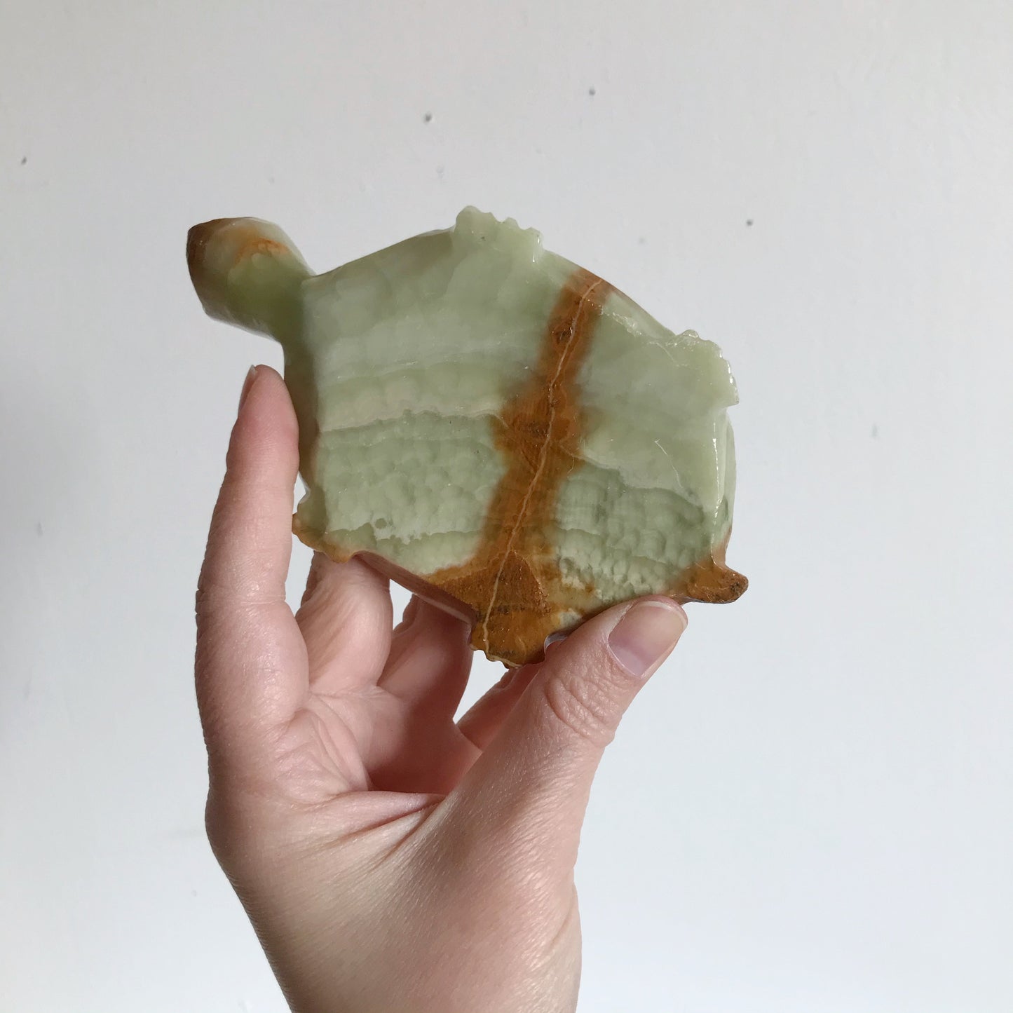 Vintage Carved Stone Turtle