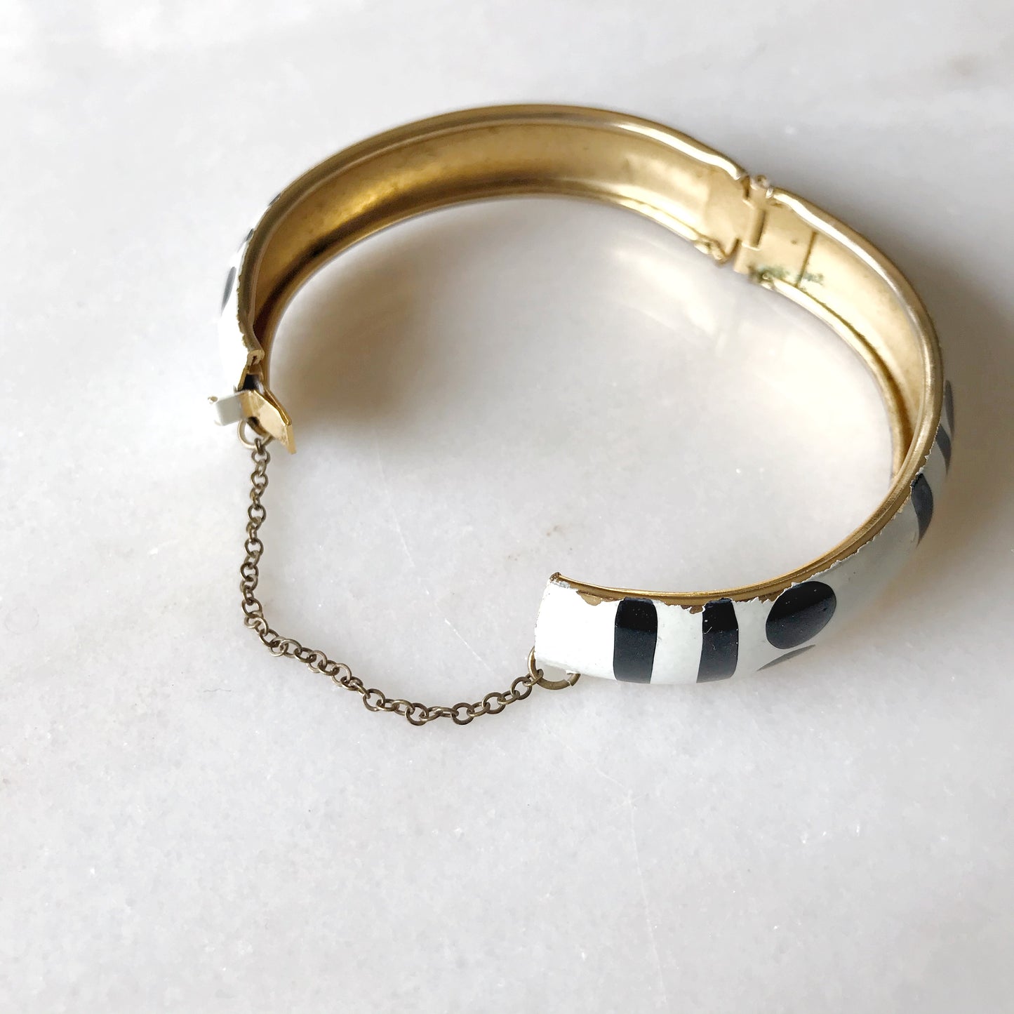 Vintage Mod Tribal Clip Bracelet