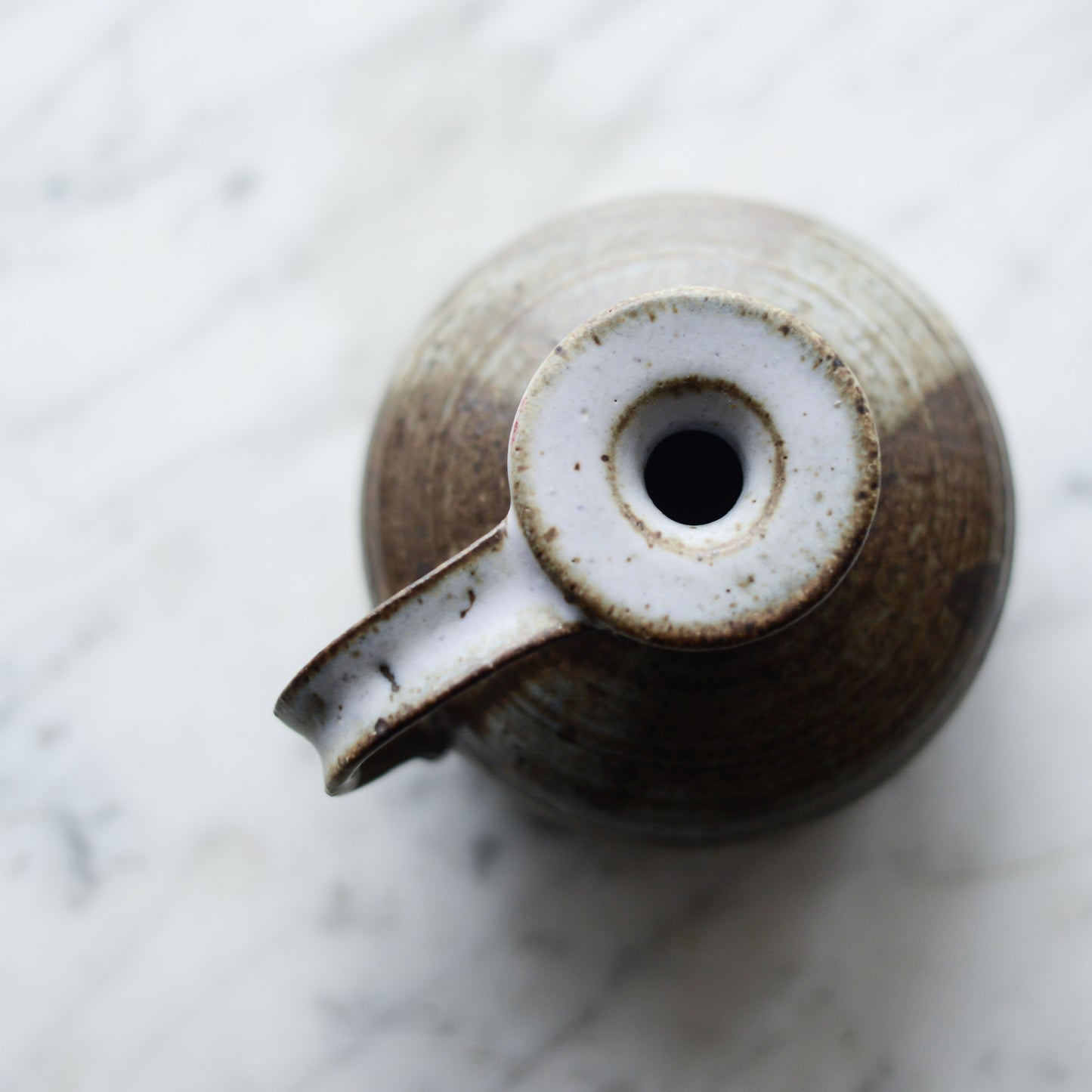 Vintage Handcrafted Pottery Vase, 3”