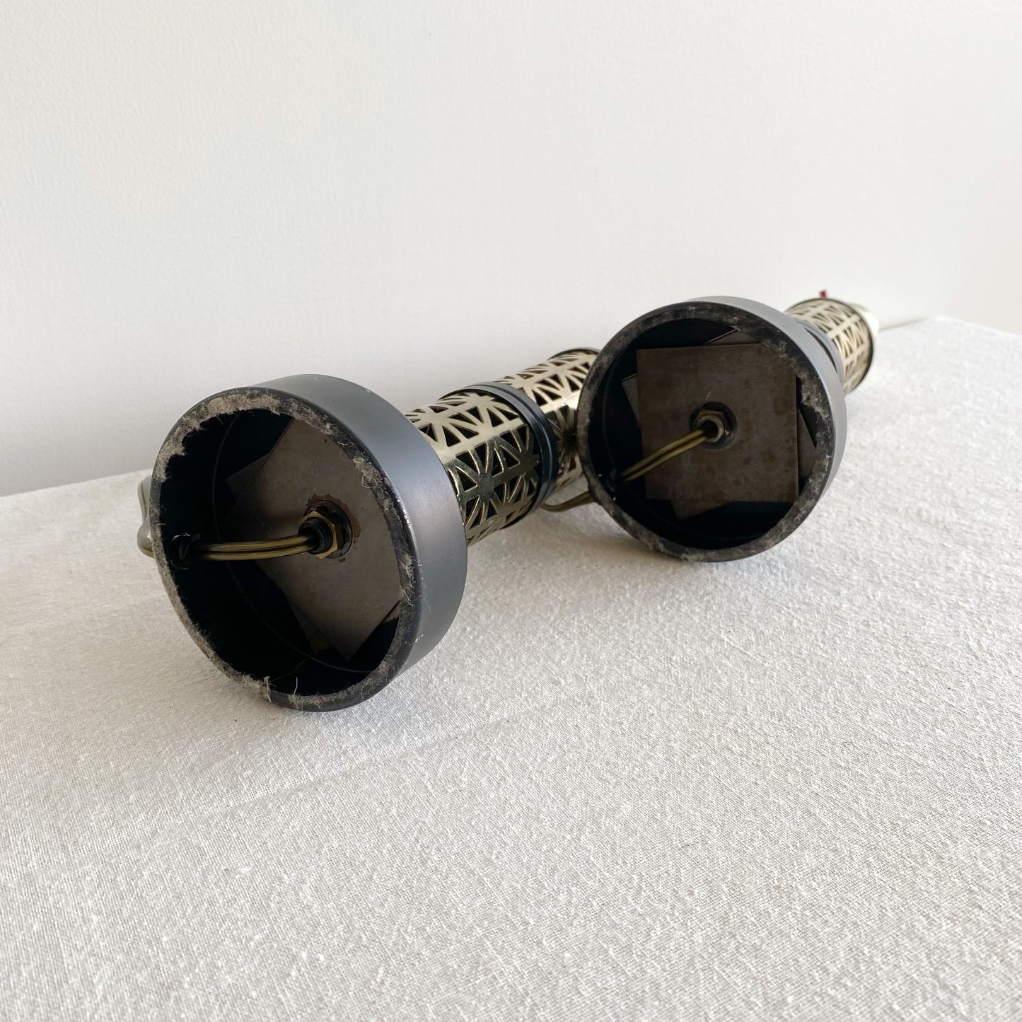 Pair of Vintage Atomic Era Lamps