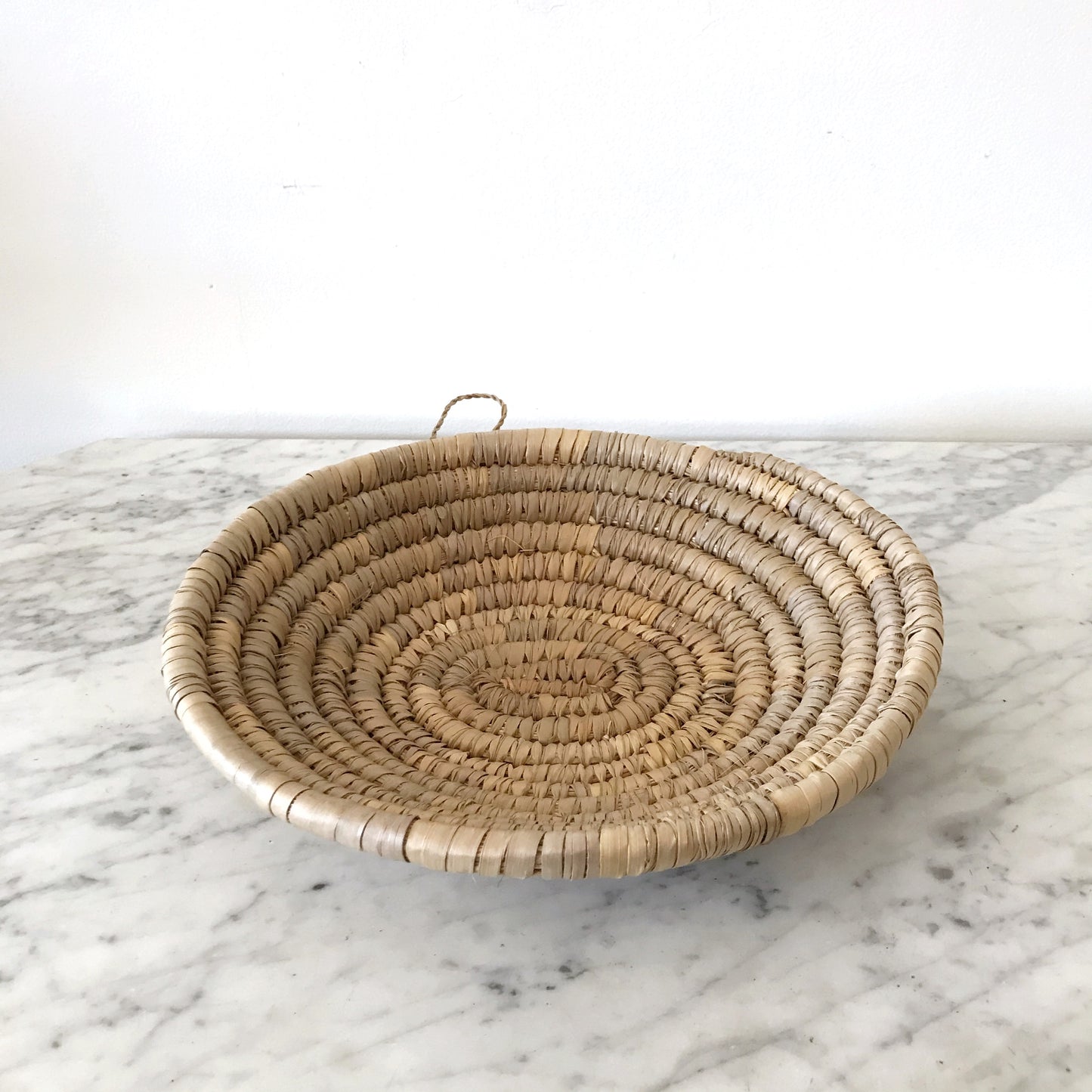 Vintage Woven Wall Basket / Bowl
