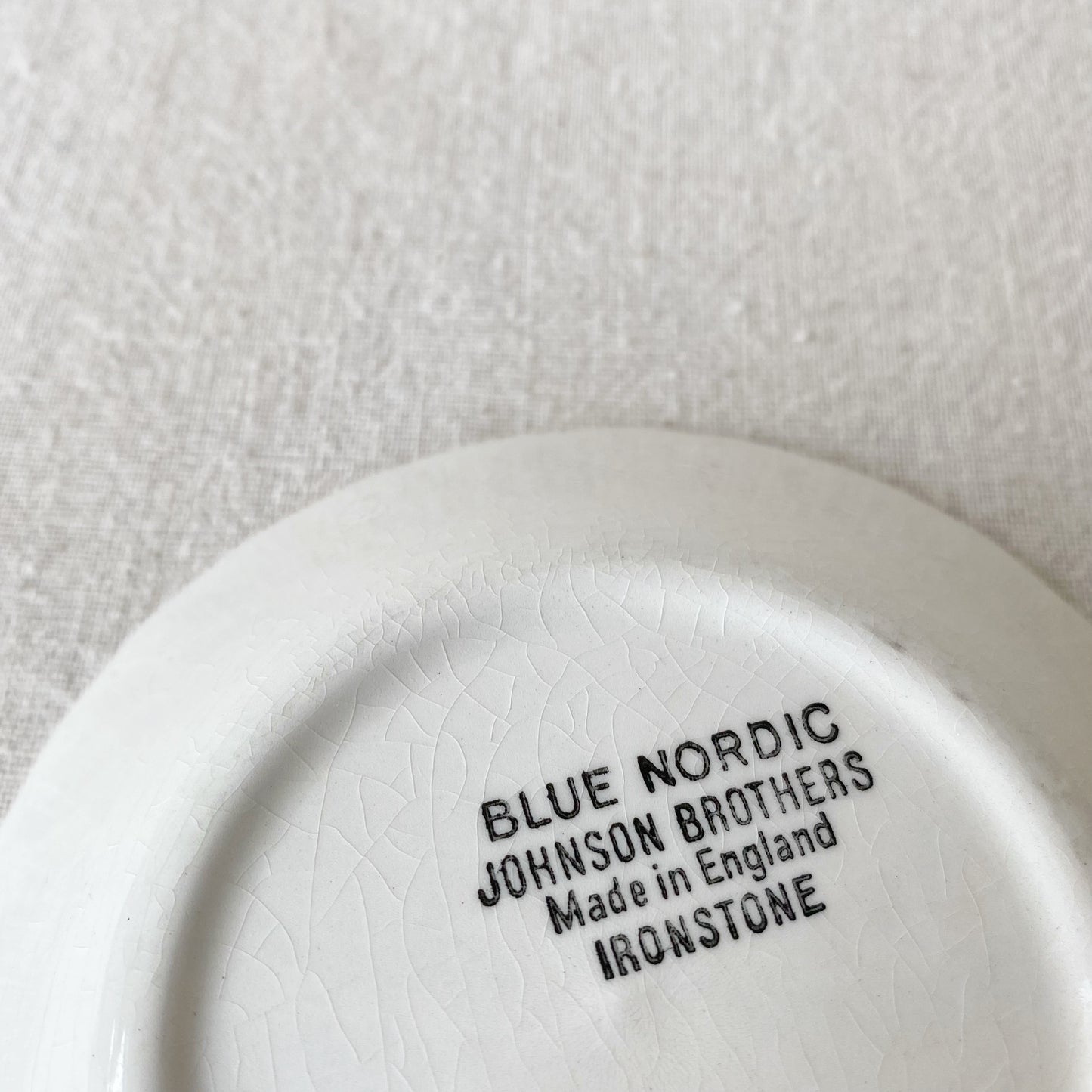 Vintage “Blue Nordic” Dish