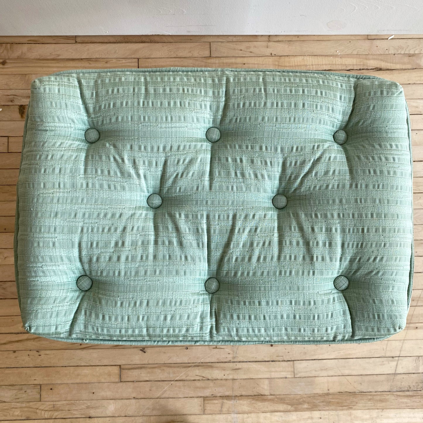 Vintage Mid-Century Upholstered Stool / Bench