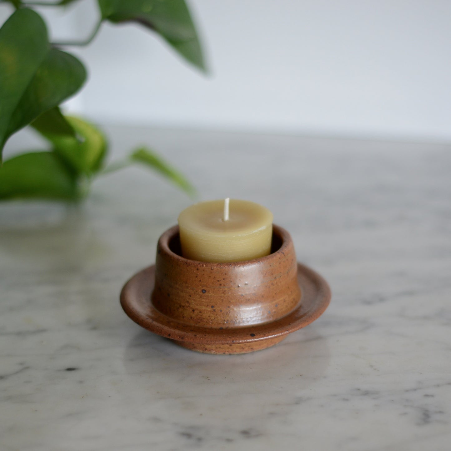 Pottery Candle/Object Holder