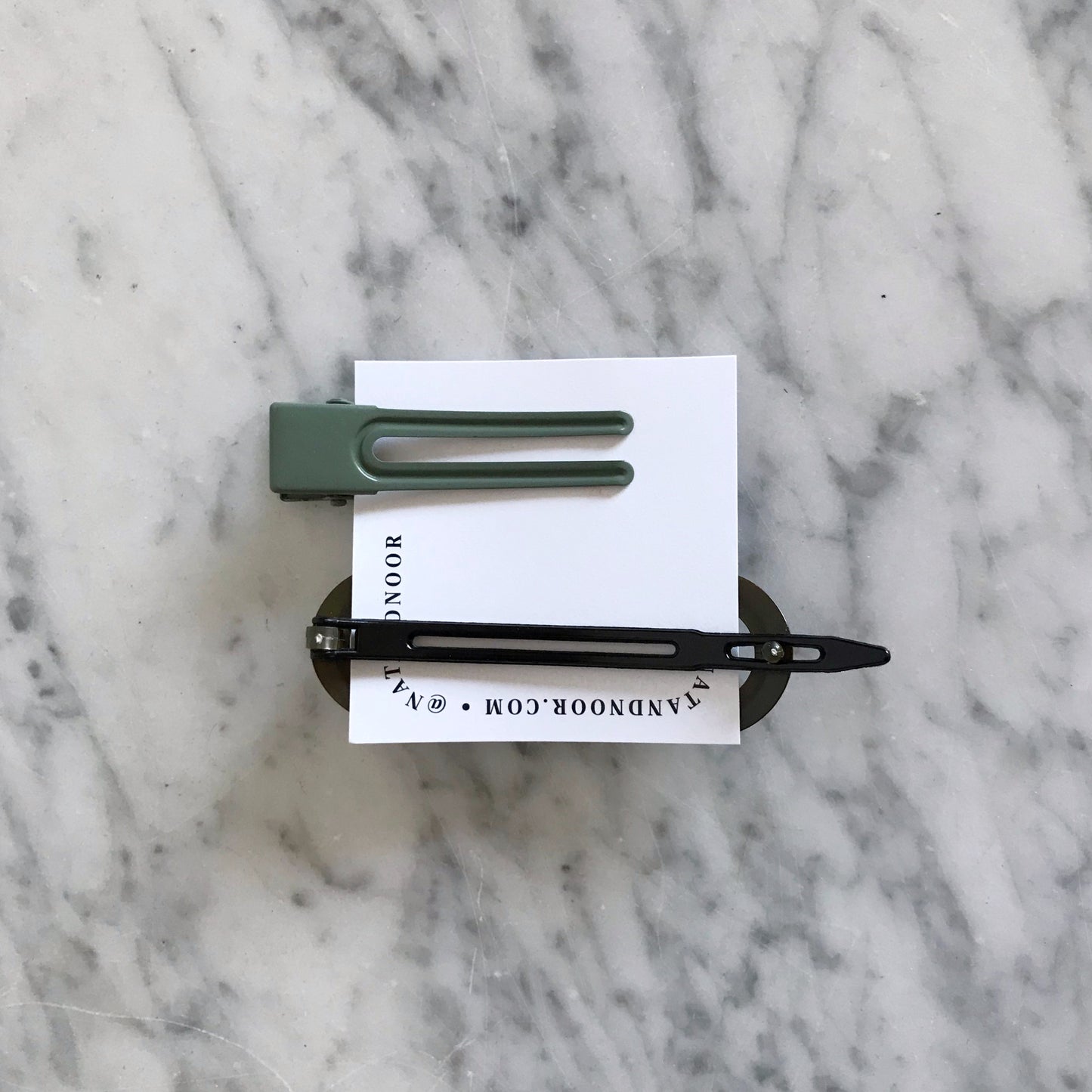 FLORENCE Hair Clip Set, Forest
