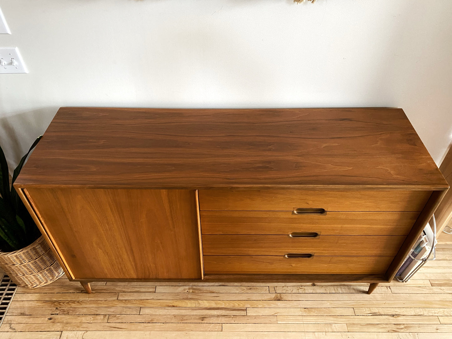 Vintage 1950's Credenza, John Keal for Brown Saltman