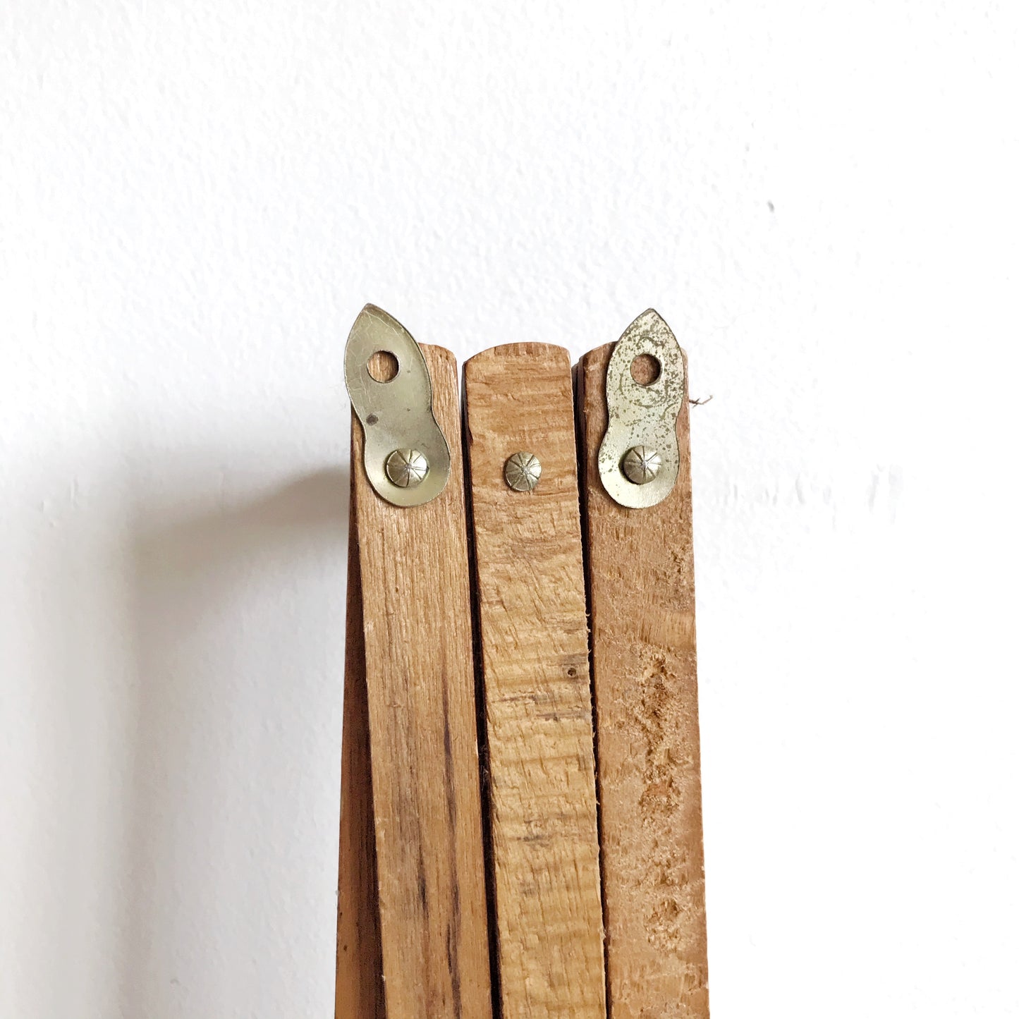XL Vintage Wooden Accordion Peg Rack
