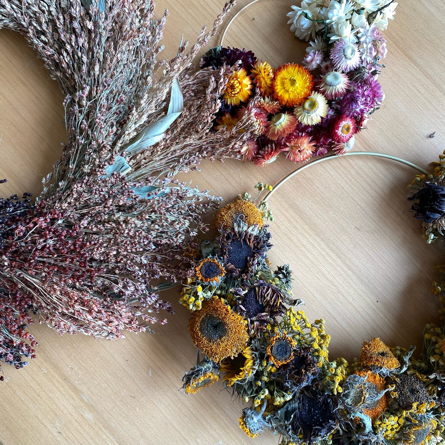 Dried Floral Wreath, Choose