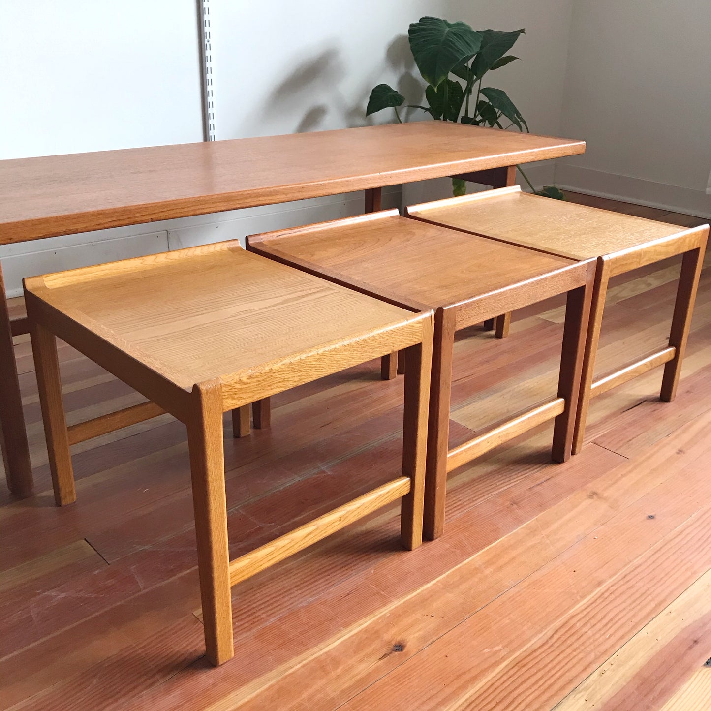 1960’s Swedish Teak Nesting Coffee Table Set