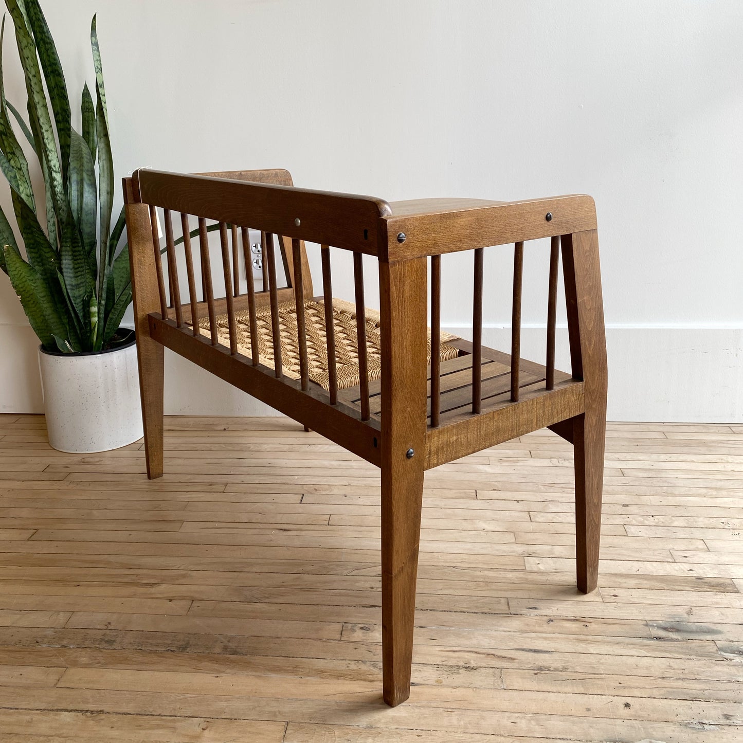 1950's Vintage “Telephone Bench”