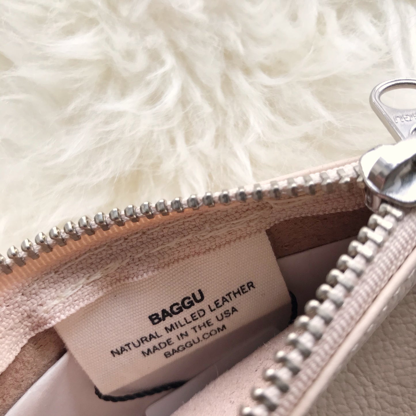 Baggu U Pouch, Natural