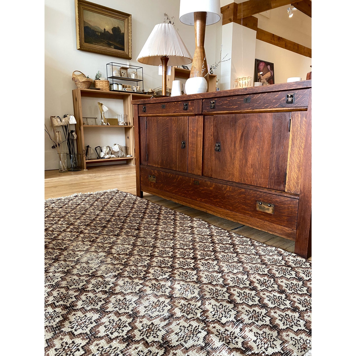 “MAX” Hand-knotted Rug  (4.5 x 7)