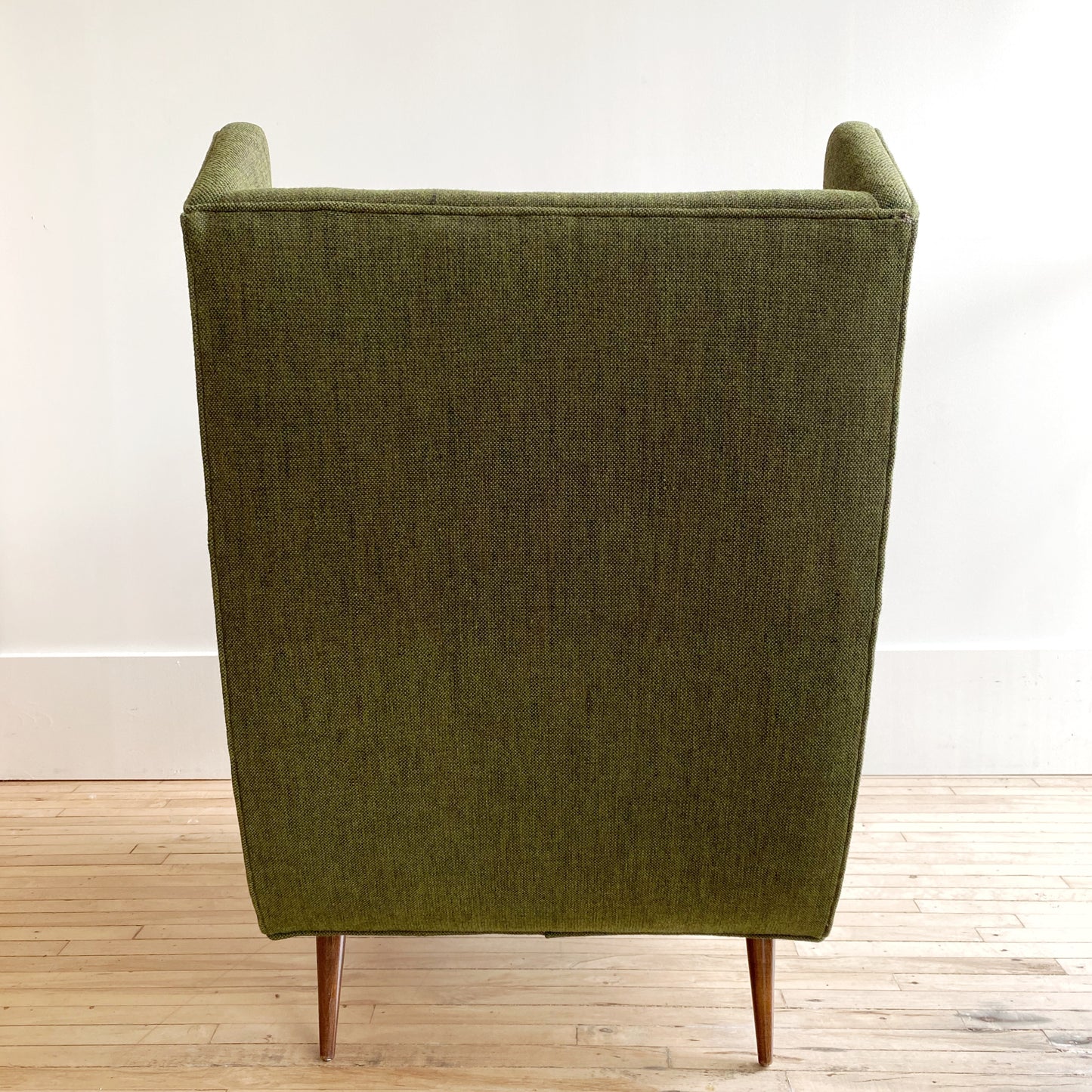 Vintage MCM Selig Wingback Arm Chair