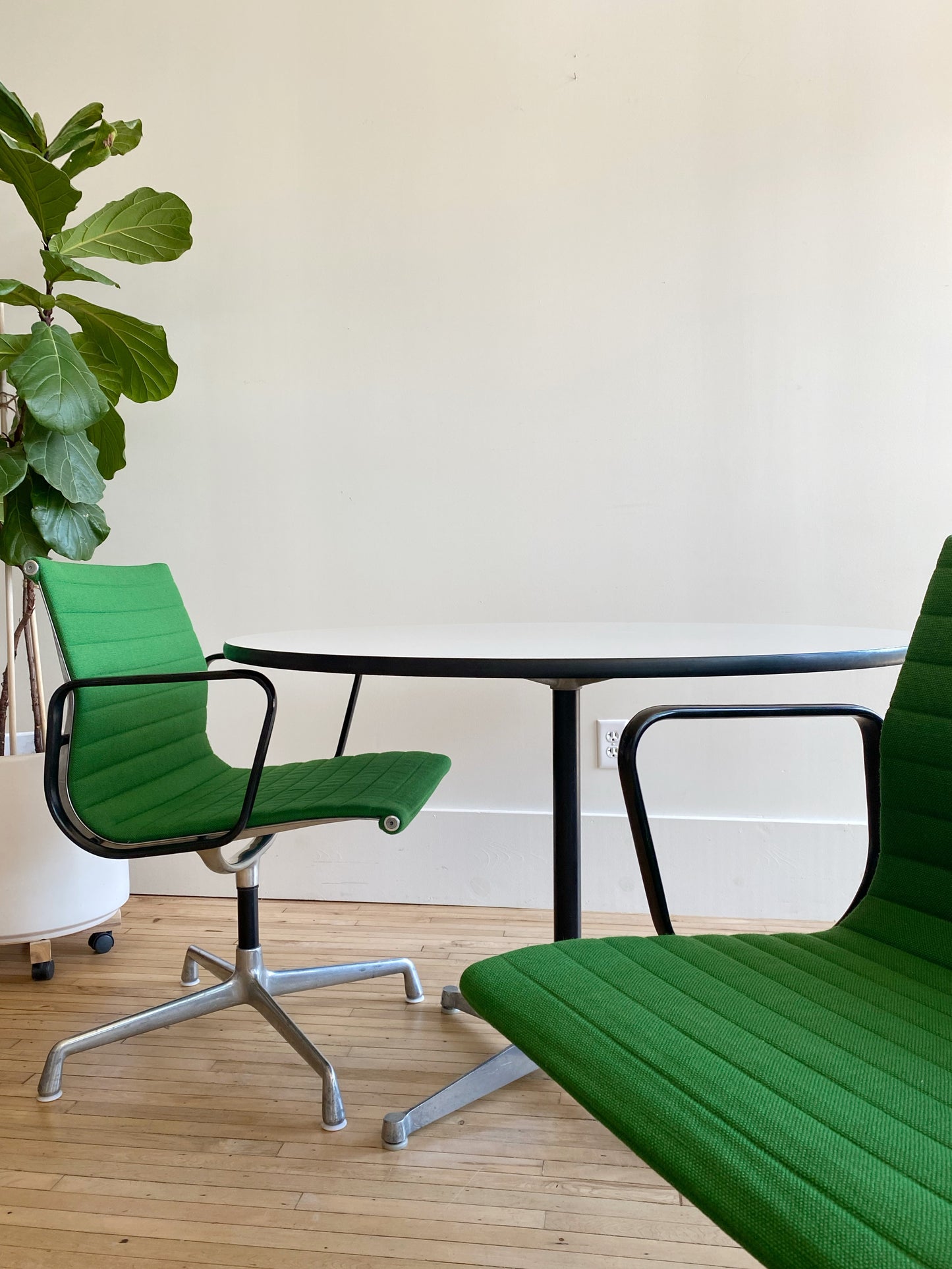 Vintage Eames for Herman Miller Office Chair, Emerald Green
