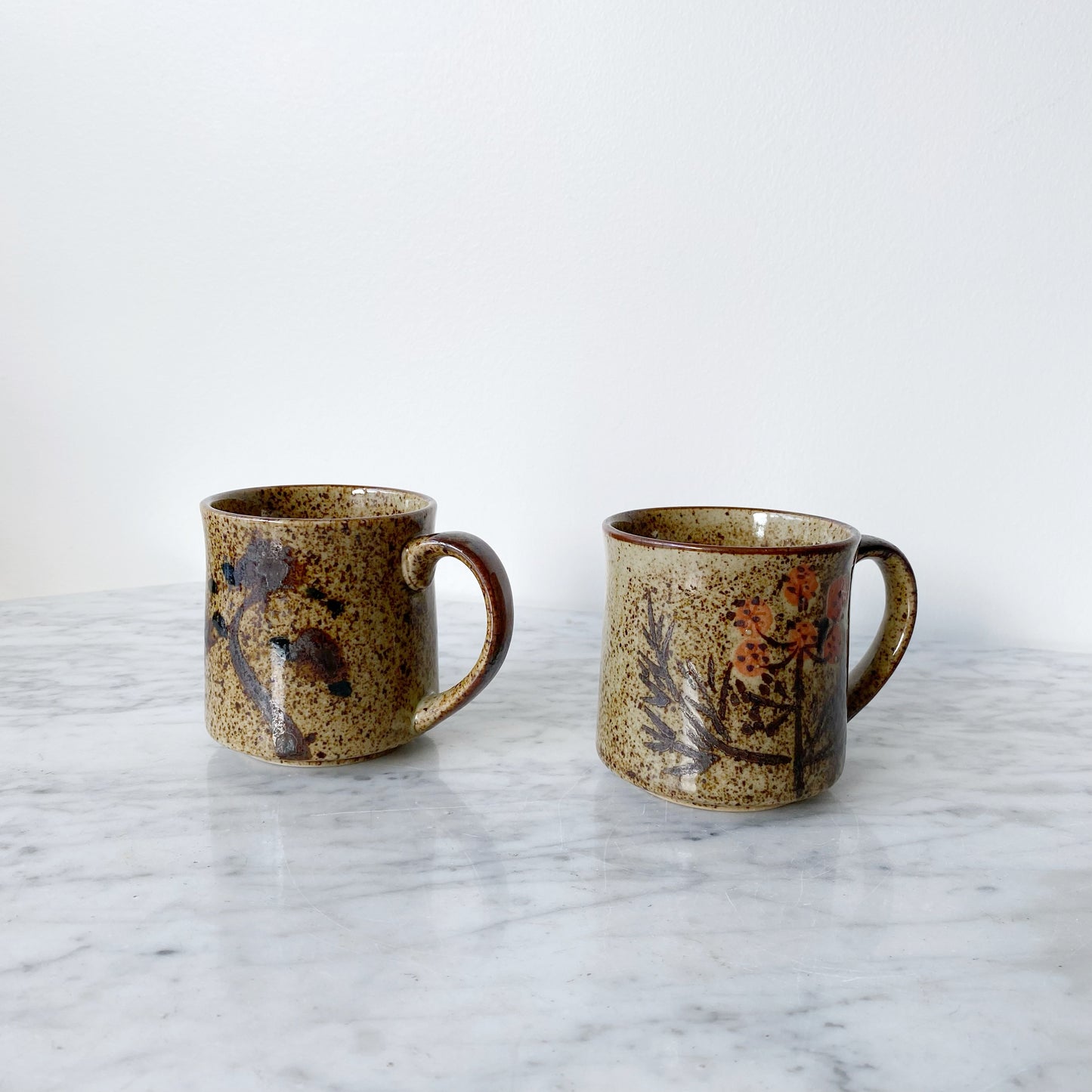 Vintage 70’s Floral Ceramic Mug
