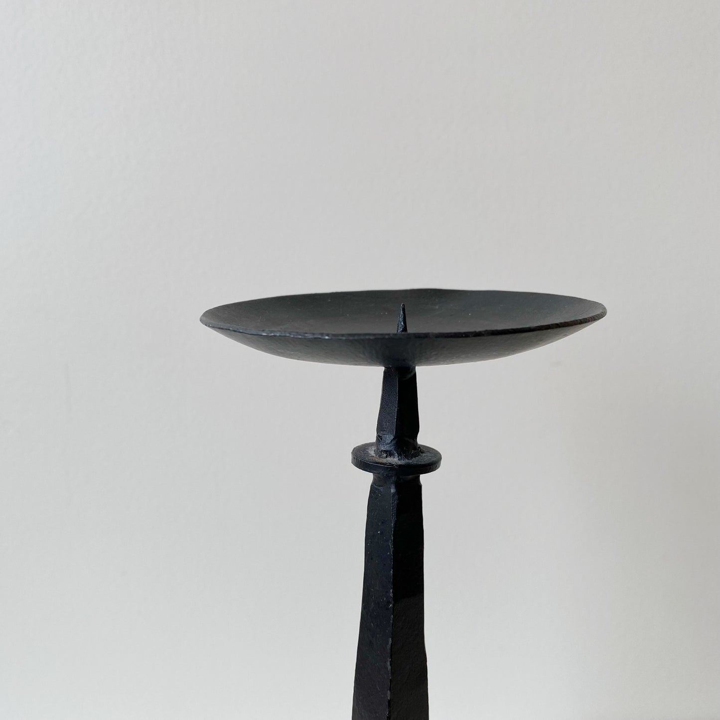 Found Iron Pillar Candle Stand / Tripod