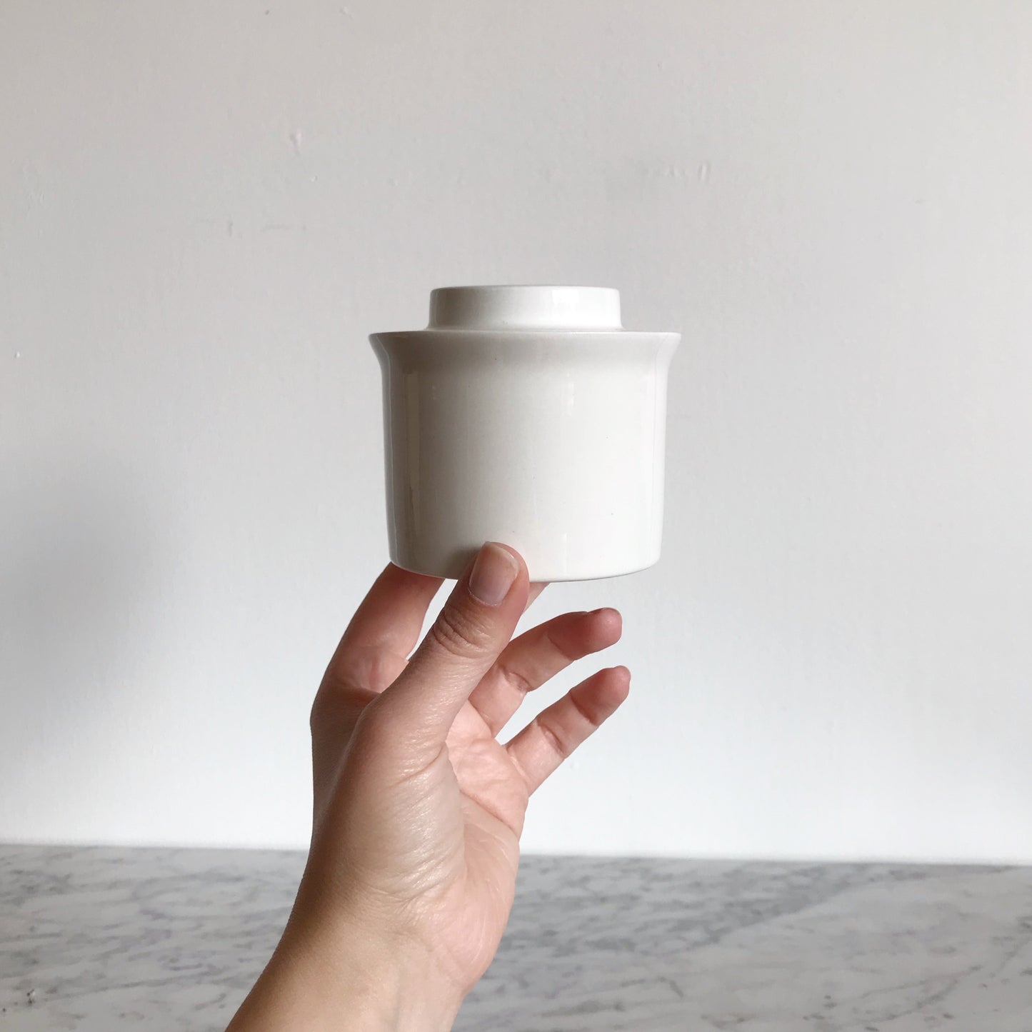 Small Vintage Porcelain Container, England