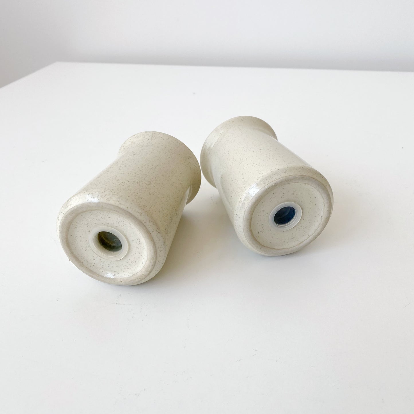 Vintage Ceramic Salt + Pepper Shaker Set