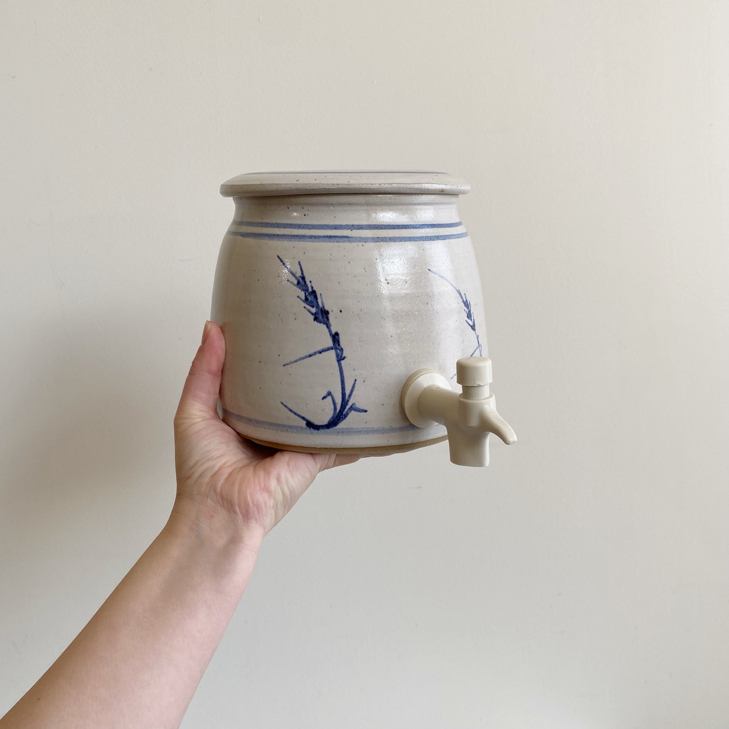 Vintage Stoneware Water Dispenser