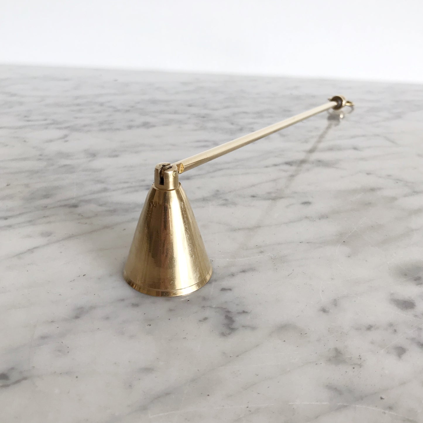 Simple Vintage Brass Candle Snuffer